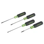 Greenlee 0153-03C 4-PIECE Mini Screwdriver Set, Round Shank, Black Phosphate Tip. Fixed Price $40.54.