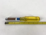 Snap-on 7/16" Nut Driver ND114 Hollow Shaft Point Made Usa BQV1. Fixed Price $9.02.