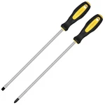 Fixinus 2PCS 12-INCH Phillips & Flat Screwdriver Set, Long Black, Yellow. Fixed Price $11.54.
