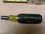 Klein Usa Conduit Fitting Screwdriver No 19360. Fixed Price $24.00.