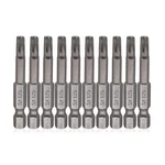 T25 Torx Magnetic Screwdriver Bits 1/4 Inch Hex Shank Length S2 Steel Sec. Fixed Price $14.51.