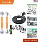 Durable Screen Repair Kit For Windows & Doors: 5 Tools Seamless Installation. Fixed Price $29.69.