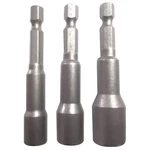 Westward 1VXN5 Nutsetter Set, 1/4", 5/16", 3/8"HEX, 65MML. Fixed Price $10.29.