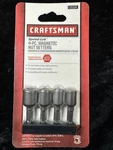 Nos Sears Craftsman 26164 Speed-lok Piece Magnetic Nut Setters 1/4 Shank. Fixed Price $9.99.