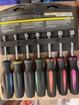Evercraft Pc Sae Nut Driver Set #774-9099. Fixed Price $26.00.