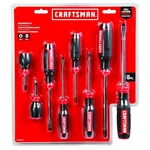 Craftsman Screwdriver Set Bi-material 8 Piece CMHT65075N. Fixed Price $34.99.