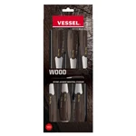 Vessel 3006CS Wood-compo Non-slip Screwdriver 6-PIECE Set. Fixed Price $63.99.