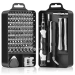Necamocu Precision Screwdriver Set, Premium 115 In Magnetic Small, Black. Fixed Price $14.69.