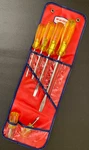Vintage Proto Professional 9600B Flat Head Screwdriver Set *read Description*. Fixed Price $68.45.