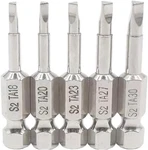 Pcs 50MM 1/4 Hex Shank Magnetic Triangle Head Screwdriver Bit Set One Size. Fixed Price $6.97.