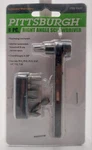 Pittsburgh Right Angle Ratcheting Screwdriver 8-PIECE Set Item #92630. Fixed Price $23.99.