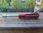 Xcelite HS14 Full Hollow Shaft Nutdriver, 7/16" Hex Red Handle. Fixed Price $10.99.