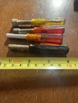 Vintage Xcelite 4 Piece Nut Driver Lot Set P-6 P-7 P-8 P-10. Fixed Price $8.78.