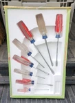 Rare Nos Sears Best Craftsman 8PC Screwdriver Set Pear Shape Handle Usa 4159 Box. Fixed Price $469.69.