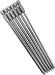 Wolfride 6PCS 1/4 Inch Hex Shank Long Phillips Head Screwdriver Bits Set Magneti. Fixed Price $19.58.