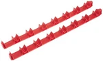 6040 Noslip Lowprofile Screwdriver Rail Set 14 Tool Red. Fixed Price $17.18.