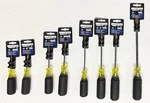 New 8 Pc Vulcan Rubber Grip Slotted Screwdriver Set Assorted Size Free Ship. Fixed Price $25.25.