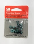 New 12-PACK Tinted Grounding Screws, 10-32 X 3/8" (9.525MM) Gardner Bender. Fixed Price $9.00.