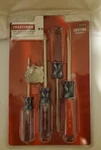 Craftsman 5-PC Phillips & Slotted Screwdriver Set High Strength Handles 941809. Fixed Price $34.94.