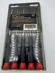 Sears Craftsman Usa Professional 5PC Micro-tech Precision Screwdriver Set 41520. Fixed Price $49.95.