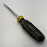 Stanley Professional 66-264 4" Workmaster Flat Head Screwdriver Made In Usa. Fixed Price $14.99.