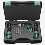 Wera 074739 Adjustable Torque Screwdriver Set, 0.3 - 6 Nm, 27 Pieces. Fixed Price $392.21.
