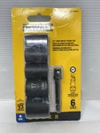Dewalt DWAFSFSET6 Sae & DWAFSMSET6 Metric 3/8" Drive 6-POINT Impact Socket Sets. Fixed Price $19.99.