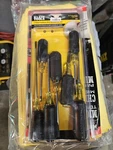 Klein Tools 85076 7-PIECE Assorted Screwdriver Set Black. Fixed Price $41.50.