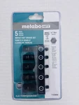 Metabo Hpt Impact Nut Driver Set, 5-PIECE (115280M) Onesize. Fixed Price $26.00.