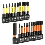Comoware 21PCS Allen Wrench Drill Bits (metric&sae), S2 Steel 1/4" Hex Bit.... Fixed Price $23.76.