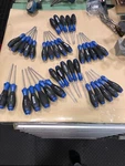 Quantity 37 Walter Torx Screwdrivers 20IPX100 15IPX80 9IPX60. Fixed Price $149.99.