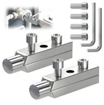 2 Pack Broken Pipe Extractor Tool, Easy-out Stripped Screw Set, Bro.... Fixed Price $34.77.