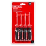 Craftsman 4 Piece Precision Steel Hook And Pick Set CMHT65073. Fixed Price $15.25.