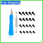 Ergonomic Magnetic Screwdriver & 20 Screws For Ring Doorbell Maintenance. Fixed Price $9.99.