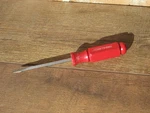 Craftsman 9- 41053 Wf Red Handle Screwdriver 3/16" Flat Slotted Straight Usa. Fixed Price $11.98.