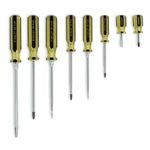 Stanley 66-158-A 8-PIECE Screwdriver Set Slotted & Phillips Chrome Plated. Fixed Price $55.72.
