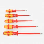 Wera 160I/5 Kraftform Vde Insulated Slotted Screwdriver Set 5PC 05346275001. Fixed Price $44.99.