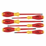 Wiha 35890 Insulated Softfinish Screwdriver Set (6 Piece). Fixed Price $49.95.
