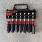 New Gearwrench 7PC. Metric Nut Driver Set, Hollow Shaft Pn: 82765. Fixed Price $49.00.