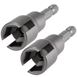 Pagow 2PCS Power Wing Nut Driver Set, Drill Bit Socket One Size. Fixed Price $14.99.