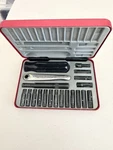 Vintage Chapman Mfg. Company # 6320 Ratcheting Screwdriver Kit Made Usa Used.. Fixed Price $39.00.