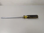 Stanley 66-168 Plus Round Shank Flat Blade Screwdriver 1006-8" Usa. Fixed Price $10.50.
