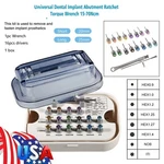 Dental Universal Implant Instrument Prosthetic Restoration Hand Driver Set. Fixed Price $93.91.