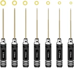 Rcpow Hex Set Allen Screwdriver Kit 0.9MM 1.27MM 1.3MM 1.5MM Black. Fixed Price $28.22.
