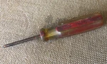 Mac Tools Phillips Head Screwdriver P1 Amber Red Hard Handle P201 - Usa. Fixed Price $6.99.
