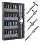 32 In 1 Magnetic Ratchet Screwdriver Set Handle Multi Bit Precision Tool- New. Fixed Price $30.00.