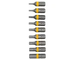 Dewalt Max Fit Hex 1 In. Screwdriver Bit Set Steel 9 Pk. Fixed Price $9.97.