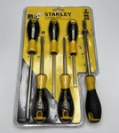 Stanley Control-grip Screwdriver Set STHT66597. Fixed Price $19.99.