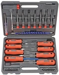 Pittsburgh 61259 32PC Screwdriver Set Heat-treated Carbon Steel Rubber Grip. Fixed Price $17.55.