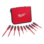 Milwaukee 48-22-2210 Pc 1000V Insulated Screwdriver Set W/ Eva Foam Case. Fixed Price $107.99.